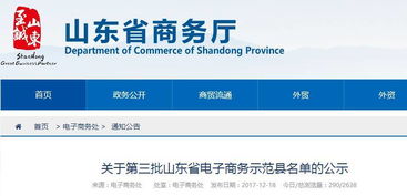 德州再添電商新星 某縣躋身省級示范，雙十一交易額突破三千萬